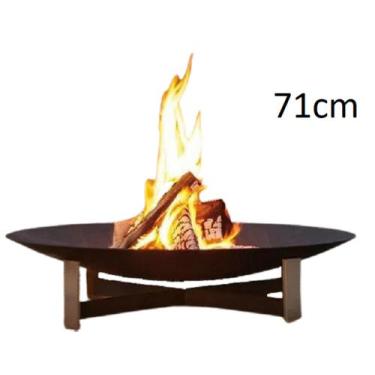 Imagem de Lareira Portátil Para Ambientes Externos - Fire Pit - 71cm - Flame Hou