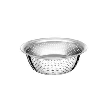 Imagem de Escorredor para macarrão em inox Uny Gift 26cm