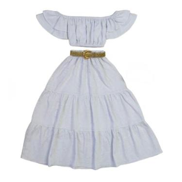 Imagem de Roupa De Meninas Infantil Blogueirinhas Luxo Modinha Festa - AK Fashio