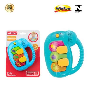 Imagem de Brinquedo Músico Bebe Teclado Com Som E Luzes - Winfun - Yes Toys