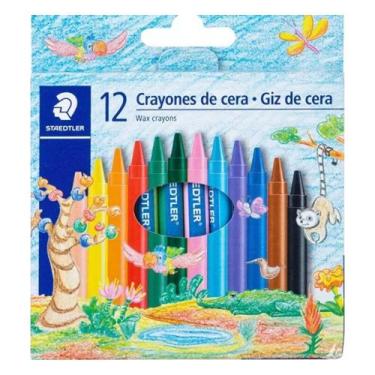 Imagem de Estojo de Giz de Cera Staedtler 2209 com 12 Cores
