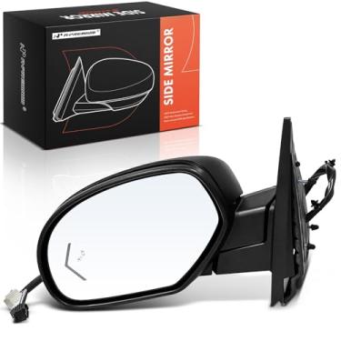 Imagem de A-Premium Espelho retrovisor elétrico do lado do motorista - compatível com Chevrolet Tahoe, Suburban 1500 2500 e GMC Yukon, Yukon XL 1500 2500 - Espelho retrovisor externo externo texturizado