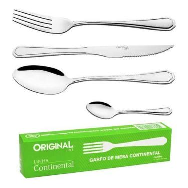 Imagem de Jogo Garfo Faca  Inox  48 Peças Bar/restaurante Buffet - ORIGINAL LINE