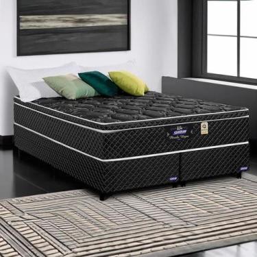 Imagem de Colchão Gazin Pérola Negra Casal 1,38 - Mola Ensacada 32cm - Pronta En