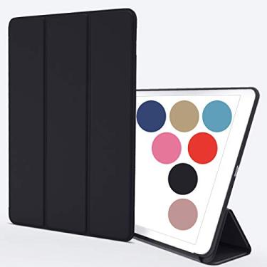 Imagem de DuraSafe Cases Para iPad PRO 9.7 6 5 Air 1 2 Gen [iPad 6th 5th Air 1st 2nd PRO 9.7] A1893 A1822 A1566 A1474 MRJN2LL/A MR7G2LL/A MP2F2LL/A MP2G2LL/A MD785LL/A MD788LL/A MLMP2LL/A TPU Capa preta