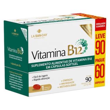 Imagem de Vitamina B12 (90 Cápsulas) - La San-Day