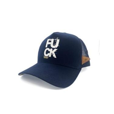 Imagem de Boné Trucker - Fuck You Blue - Lusters