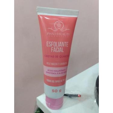 Imagem de Esfoliante Facial Cristais De Quartzo Pele Macia Luminosa Phallebeauty