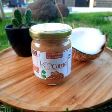 Imagem de 2 Pastas de Castanha de Caju com Coco 200g Camel - Camel Produtos Regi