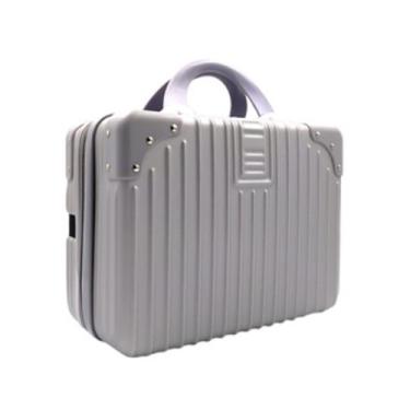 Imagem de Kit 2 Maleta Frasqueira Viagem de Mão Abs Reforçada - Kingleen, Cinza