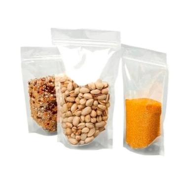 Imagem de Embalagem Stand Up Pouch Transparente 18x26cm Zip Lock Saco - Taiwan C