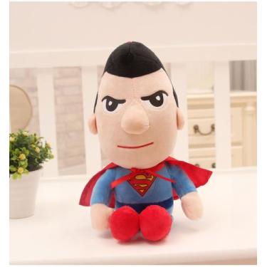Imagem de Pelúcia Super Man Liga Da Justiça 32 Cm Pronta Entrega - s.importer