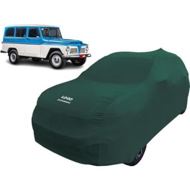 Imagem de Capa Automotiva Proteger Pintura Carro Ford Rural Willys - Mz, Verde