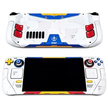 Imagem de Película para Steam Deck Skin, edição Gundam, película de vinil completa para Steam Deck (projetada por POP SKIN)