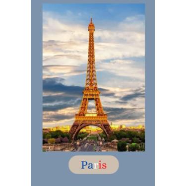 Imagem de Paris – Notebook – bullet journal - Soft cover – dotted paper – 6 X 9 inch (22.86 X 15.24 cm) – 120 pages. Take notes according to y