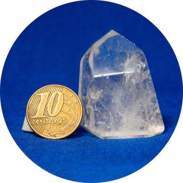 Imagem de Ponta Cristal Pedra Lapidado Natural 30 a 40 mm Tipo B - CristaisdeCur