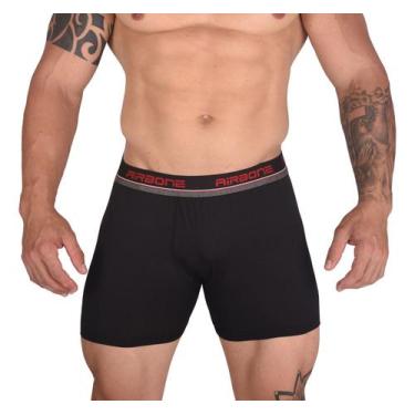 Imagem de Kombo 10 Uni 10 Cueca Boxer Airbone Microfibra Masculina, P