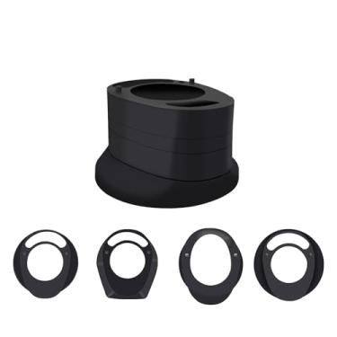 Imagem de RXL SL Kit espaçador de fone de ouvido para bicicleta, cabo interno completo, roteamento, nylon, plástico, arruela, arruela, garfo, arruela, 3,5 cm, espaçadores de fone de ouvido, ajuste de altura,