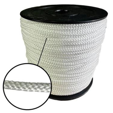 Imagem de Cordão Corda Fio Náutico 3mm - Rolo 100 Metros - IC Comércio