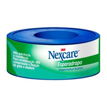 Imagem de Esparadrapo Impermeável Nexcare Branco 12mm x 3m com 1 Unidade