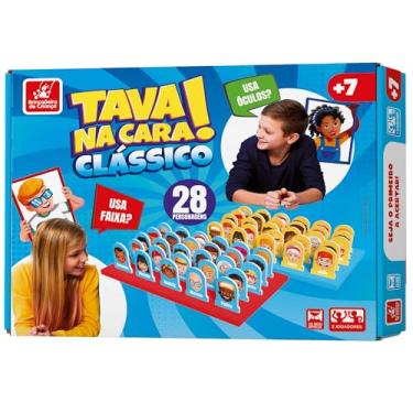 Imagem de Brincadeira de Criança Jogo Advinhação Perguntas e Respostas Tava na Cara Clássico