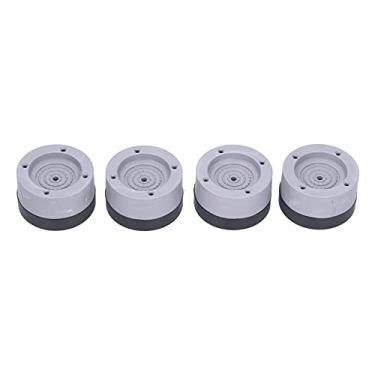 Imagem de 4pcs Anti Vibração Pouca de Borracha Pasta Universal Máquina de Lavar Suporte Reduce Ruído 4cm Máquina de Lavar Roupa de Lavagem Cinza Máquina de Lavar Lavagem de Máquina Suporta