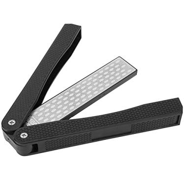 Imagem de Apontador de Facas, Afiar a Pedra de Faca Dobrável de Pedra Com Ferramentas Leves para Ferramentas de Jardim (Preto)