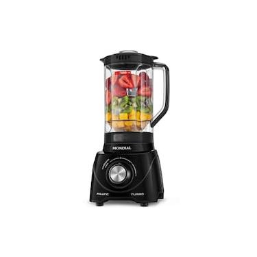 Imagem de Liquidificador Mondial L-98-B Pratic Turbo com 2 Velocidades e Função Pulsar 550W - Preto