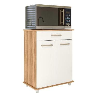 Imagem de Balcão Multiuso Isis 2 Portas e 1 Gaveta - Nicioli