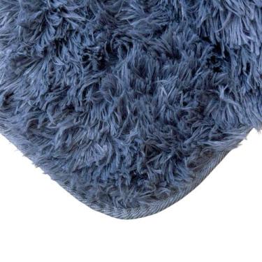 Imagem de 2 Tapete Passadeira Peludo Kit Beira de Cama Closet Aparador - Mava En