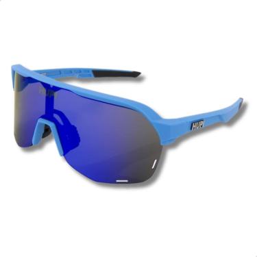 Imagem de Óculos de Sol HUPI Huez Azul - Lente Azul Espelhado