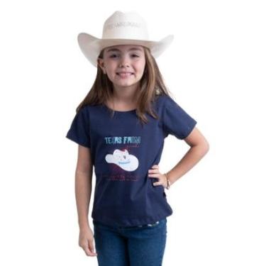 Imagem de CAMISETA FEMININA JUVENIL TEXAS FARM - CTF015 - AZUL MARINHO-Masculino