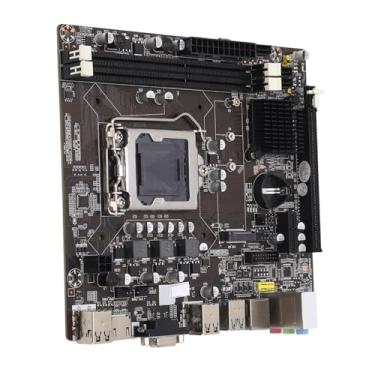 Imagem de Placa-mãe DDR3, suporte a placa-mãe de computador 1155 pinos i3 i5 i7 processador 2 interface de rede ddr3 100 m, placa-mãe de jogos de energia estável de rede de alta velocidade