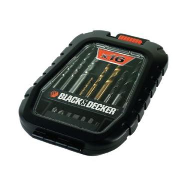 Imagem de Jogos Para Furar e Parafusar 16 Peças Black+Decker A7186-XJ