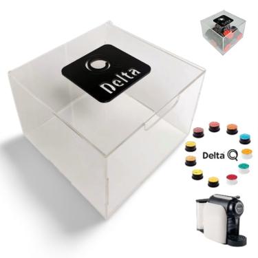 Imagem de Porta Cápsulas Café Delta Q Caixa Acrilica