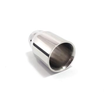 Imagem de Ponteira Race Chrome Rc532 Reta Polida Inox 3 Pol Polo Gol