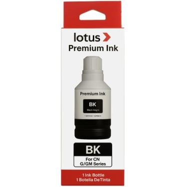 Imagem de Refil Tinta Pigmentada Canon Gi-10 G6010 G6011 Preto 170mL Compatível 