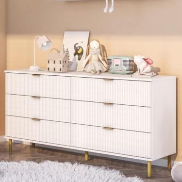 Imagem de Cômoda Ditália Rio 6 Gavetas