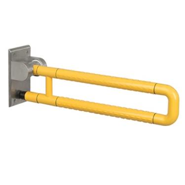 Imagem de Trilhos de apoio para banheiro, barra de apoio de segurança de banheiro, alça antiderrapante para chuveiro de montagem na parede, corrimão de vaso sanitário de aço inoxidável, corrimão de banheira