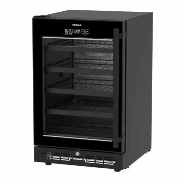Imagem de Adega Venax Cave In Touch 100L Preto Fosco de Embutir Porta Invertida 127V P31424