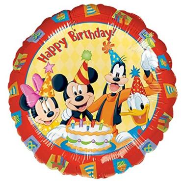 Imagem de Pacote de balões de aniversário Anagram International Mickey e seus amigos, multicolorido
