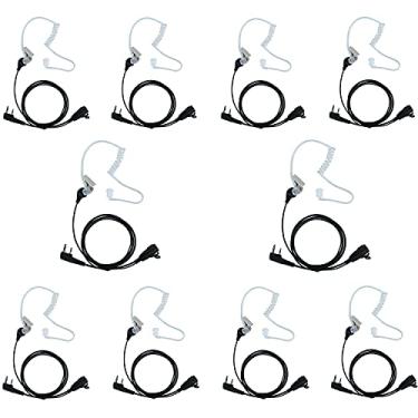 Imagem de Fone de Ouvido Caroo Covert Acoustic Tube, Microfone PTT para BaoFeng/Kenmadeira/WouXun/PuXing/Linton Rádio de Duas Direções Walkie Talkie UV-5R BF-888 (10 Pacotes)