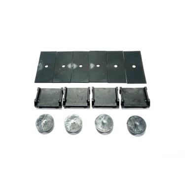 Imagem de Kit Calços Feixe Molas Traseiro Chevrolet S10 95/11 1 Lados