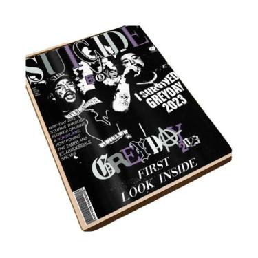 Imagem de Cantor Suicideboy Anime Poster Casa Sala de estar Quarto Bar Café Deco