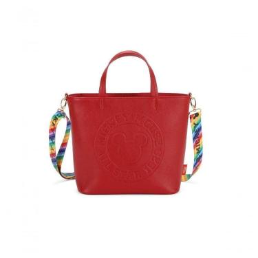 Imagem de Bolsa Shopper Mickey Stamp Vermelho - Unico Vermelho