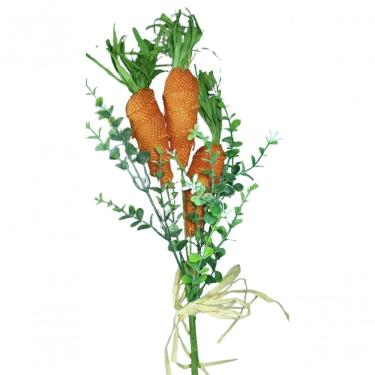 Imagem de Galho De Cenouras Com Flor Branca - Ce044