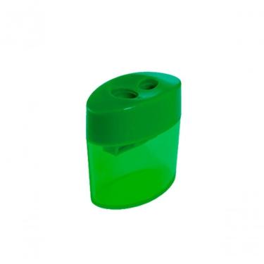 Imagem de Apontador Oval Duplo Verde