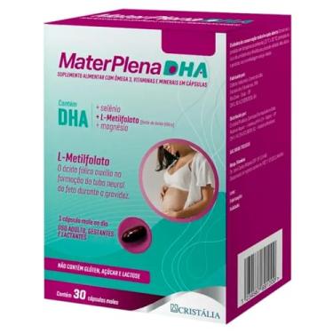 Imagem de Materplena DHA Cristália | Com 30 Comprimidos