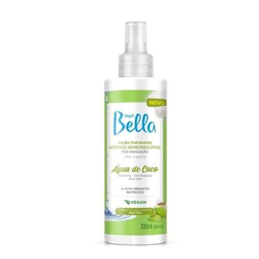 Imagem de Loção Hidratante água Coco Depil Bella Pós Depilação 300ml