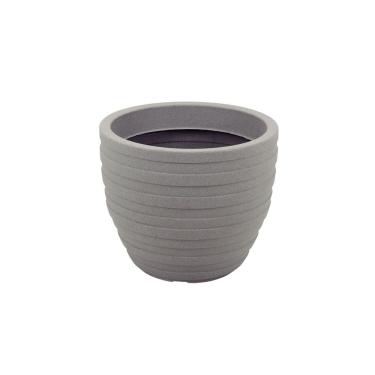 Imagem de Vaso Tramontina Inca Polietileno Granito Pedra 45cm Tramontina